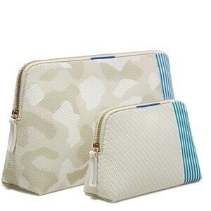 Rothy’s The Universal Pouch Set Tan Camo EUC